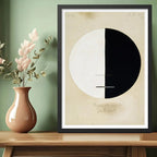 Cuadro Dormitorio Living Hilma Af Klint Buddha Standpoint Marco Negro