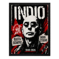 Cuadro Indio Solari Eterno Los Redondos Homenaje Rock Brs1 Marco Negro
