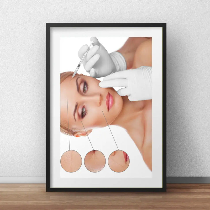 Cuadro Estetica Plastica Botox Lipo Clinica Arte Paspartu