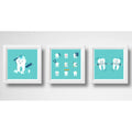 Set 3 Cuadros Clinica Dentista Odontologia Consultorio Brs2