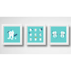 Set 3 Cuadros Clinica Dentista Odontologia Consultorio Brs2