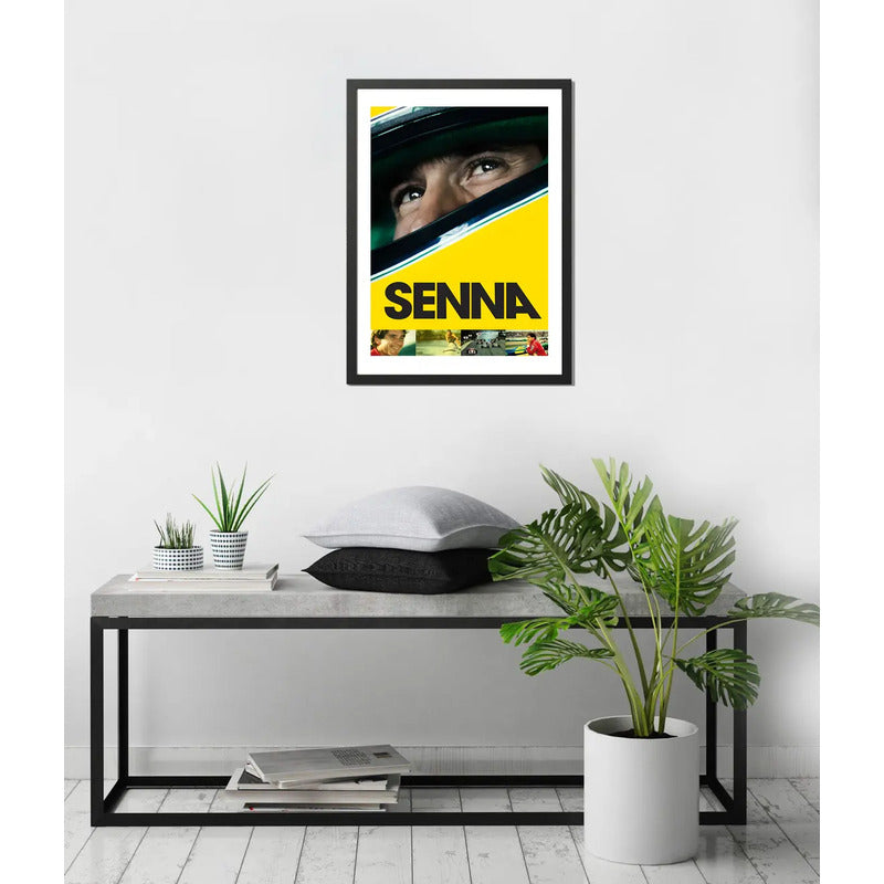 Cuadro Ayrton Senna Formula 1 Pelicula Biográfica 2010 Cine Marco Negro