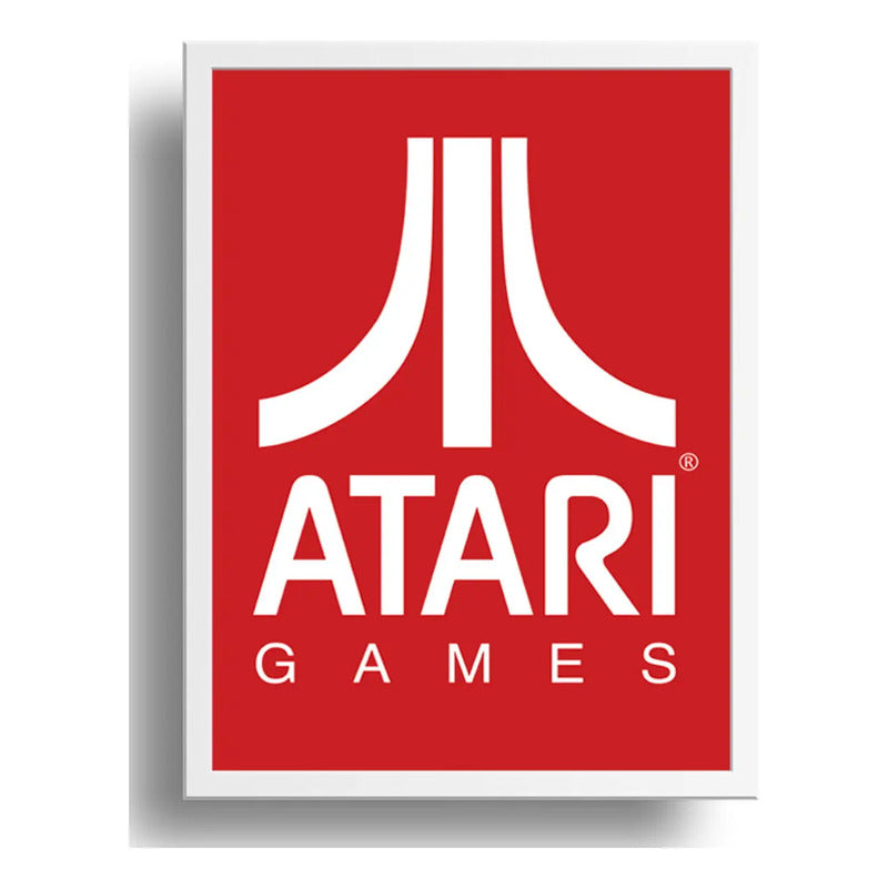 Cuadro Atari Retro Game Videojuego Geek Decoracion