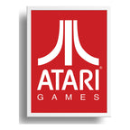 Cuadro Atari Retro Game Videojuego Geek Decoracion