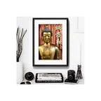 Cuadro Buda Budismo Meditacion Zen Feng Shui Con Paspartu