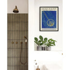 Cuadro Dormitorio Living Hilma Klint Caos Primordial Museo Marco Negro