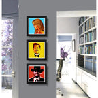Set 3 Cuadros Tarantino Pop Art Peliculas Cine Decoracion