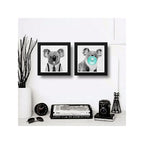 Set 2 Cuadros Koala Chicle Art Moderna Decoracion Dormitorio