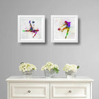 Set 2 Cuadros Futbol Pop Art Jugadores Deporte Decoracion