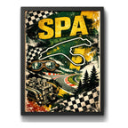 Cuadro Spa Francorchamps Circuit Carrera Formula 1 Autodromo Marco Negro