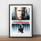 Cuadro Prison Break El Dilema Del Prisionero Con Paspartú Marco Negro