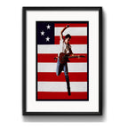 Cuadro Bruce Springsteen Arte Rock Decoracion Con Paspartú