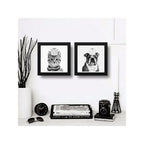 Set 2 Cuadros Perro Gato Baño Mascotas Pet Arte Decoracion