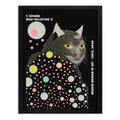 Cuadro Yayoi Kusama Cats & Dots Gato Neko Arte Japones Marco Negro