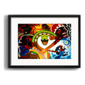 Cuadro 7 Orixas Umbanda Arte Decoracion Con Paspartú Marco Negro