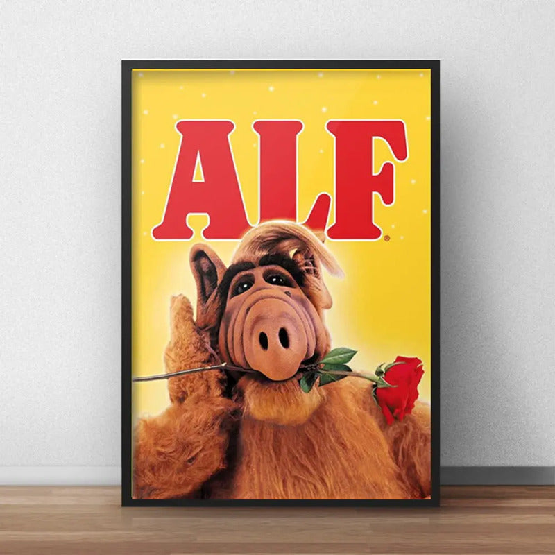 Cuadro Alf Serie Tv Retro Vintage Cine Decoracion