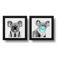 Set 2 Cuadros Koala Chicle Art Moderna Decoracion Dormitorio