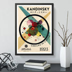 Cuadro Kandinsky Circles Osaka 1923 Exposicion Galeria Arte Marco Negro