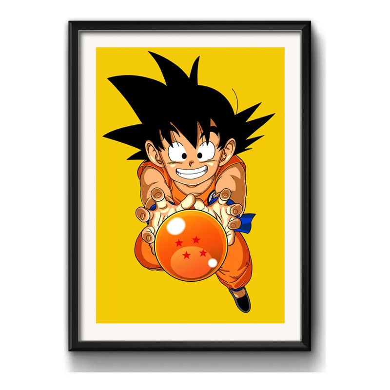 Cuadro Goku Dragon Ball Manga Anime Decoracion