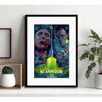 Cuadro Re-animator Pelicula Ciencia Ficcion Terror Paspartú Re-animator 1 Arte Negro