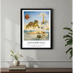 Cuadro Salvador Dali Sueño Causado Vuelo De Abeja Museo Arte Marco Negro