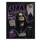Cuadro Ozzy Osbourne Prince Of Darkness Rock Arte Vintage Marco Negro