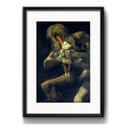 Cuadro Francisco De Goya Saturno Devorando Hijo Con Paspartú Negro