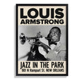 Cuadro Concierto Blues Jazz Nina Bb King Musica Decoracion Louis Armstrong Marco Negro
