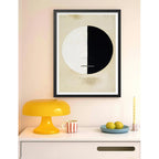 Cuadro Dormitorio Living Hilma Af Klint Buddha Standpoint Marco Negro