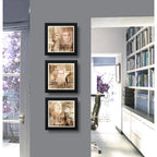 Set 3 Cuadros Beethoven Mozart Bach Art Música Clasica