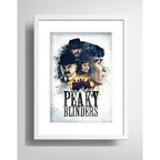 Cuadro Peaky Blinders Serie Tv Art Decoracion Con Paspartú