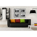 Set 4 Cuadros Paisajes Blanco Y Negro Montanas Deco Paspartu