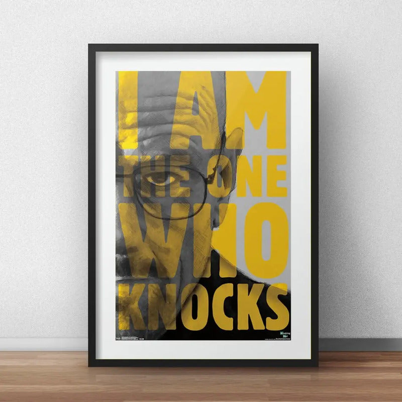 Cuadro Heisenberg Pop Art Breaking Bad Decoracion Paspartú