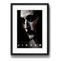 Cuadro Saw El Juego Del Miedo Pelicula Terror 2 Con Paspartú Marco Negro