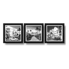 Set 3 Cuadros Miami Beach Florida Playas Paisajes Decoracion