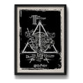 Cuadro Harry Potter Tale Of Three Brothers Decoracion Geek