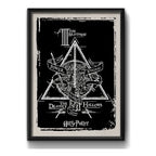 Cuadro Harry Potter Tale Of Three Brothers Decoracion Geek