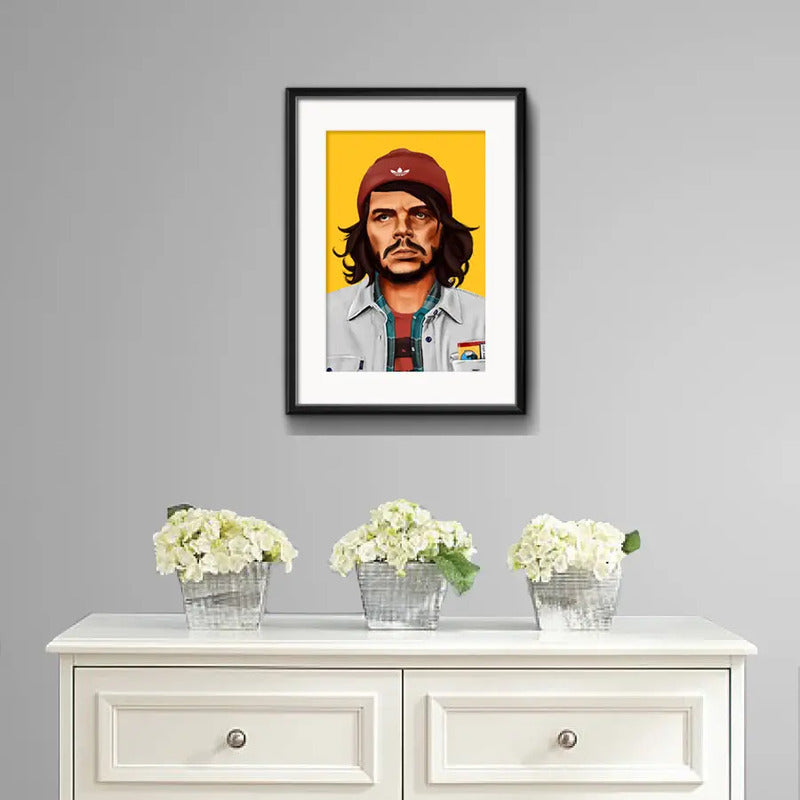 Cuadro Che Guevara Hipster Pop Art Decoracion Con Paspartú