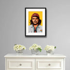 Cuadro Che Guevara Hipster Pop Art Decoracion Con Paspartú