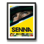 Cuadro Ayrton Senna Formula 1 Pelicula Biográfica 2010 Cine Marco Negro