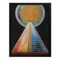 Cuadro Dormitorio Living Hilma Af Klint Arte Altarpiece N. 1 Marco Negro