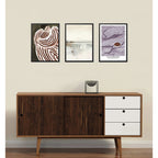 Set 3 Cuadros Para Living Comedor Cocina Decoracion Moderna Marco Negro