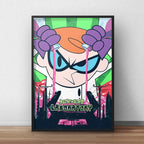 Cuadro El Laboratorio De Dexter Dibujo Serie Tv Decoracion