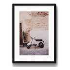 Cuadro Personalizado Con Su Foto Imagen Arte Con Paspartu Marco Negro