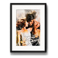 Cuadro Dirty Dancing Pelicula Cinema Decoracion Con Paspartú