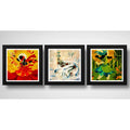 Set 3 Cuadros Orixas Iansá Oxalá Oxossi Umbanda Decoracion