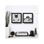 Set 2 Cuadros Perro Gato Baño Dachshund Mascota Pet Decora