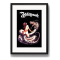 Cuadro Whitesnake Banda Rock Decoracion Con Paspartú Marco Negro