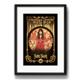 Cuadro Kate Bush Cantante Pop Ingles Decoracion Con Paspartú Wuthering Heights Con Marco Negro