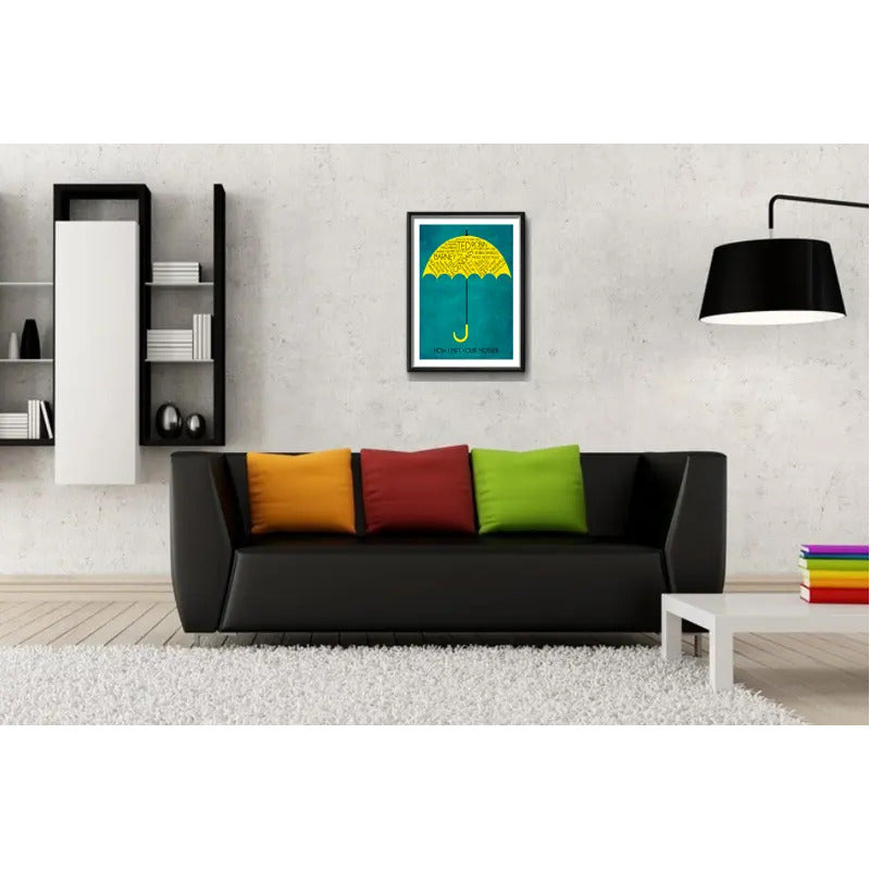Cuadro How I Met Your Mother Minimalista Frases Serie Tv